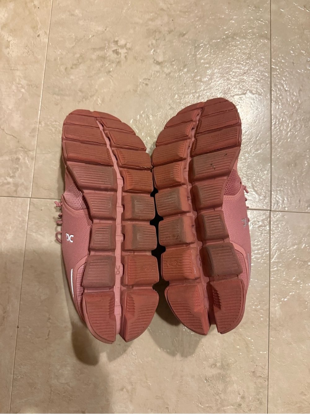 On Running Women's Athletic Shoes in Terracotta Pink - Picture 3 of 3